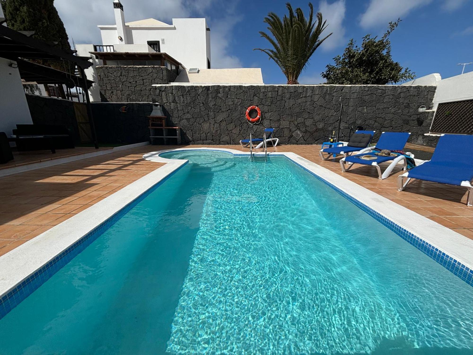 Villa Adel 56, Private Heated Pool, Parking Playa Blanca  Eksteriør bilde